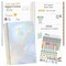 bloom daily planners 2025-26 Academic Planner, Soft Cover, 5.5" x 8.25", Iridescent Opal